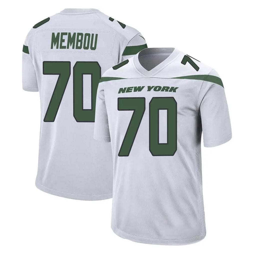 Tuec NY.Jets #70 Armand Membou Player White Spotlight Home Game Stitched Jerseys