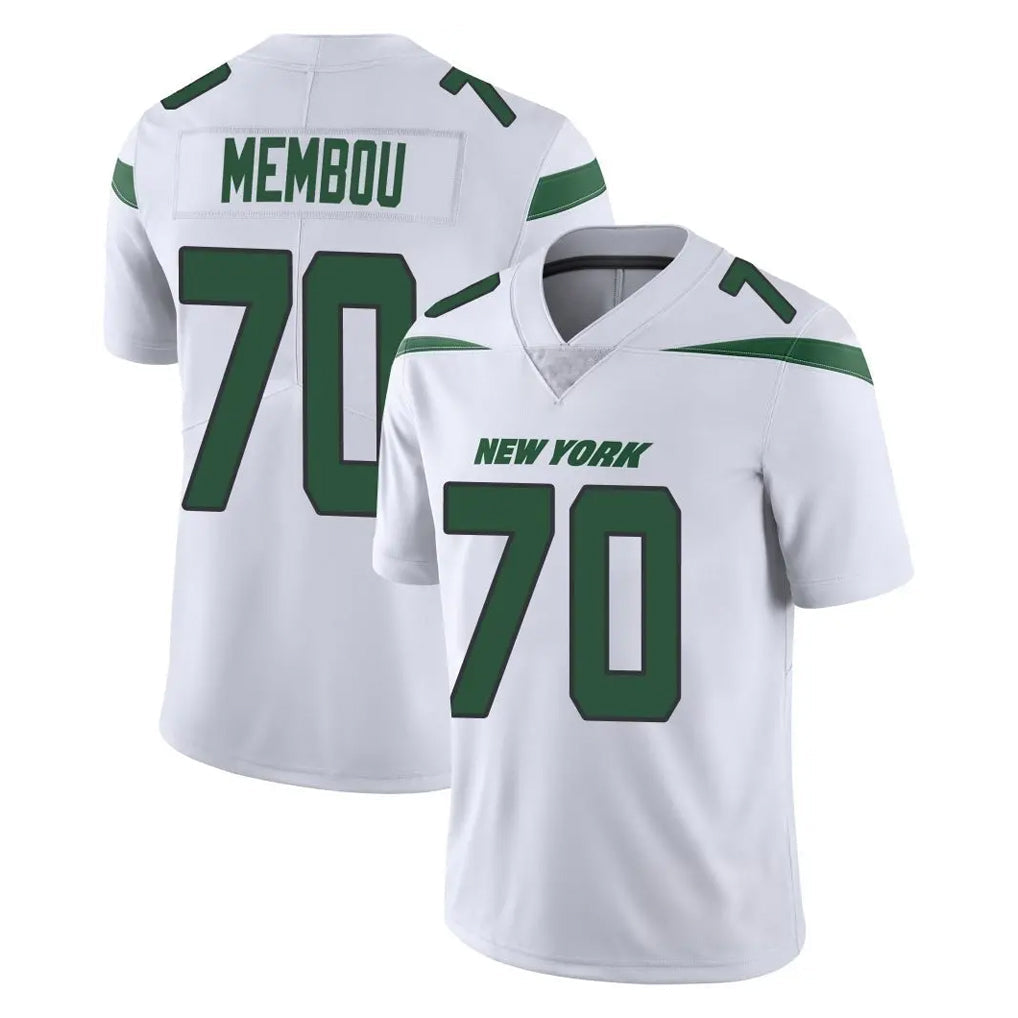 Tuec NY.Jets #70 Armand Membou Player White Spotlight Limited Vapor Home Game Stitched Jerseys