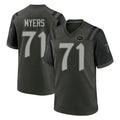 Tuec NY.Jets #71 Josh Myers Player Green 2025 Rivalries Collection Home Game Stitched Jerseys