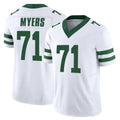 Tuec NY.Jets #71 Josh Myers Player White Legacy Limited Vapor F.U.S.E. Home Game Stitched Jerseys