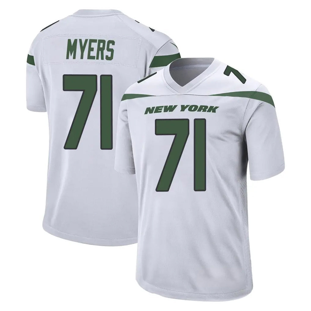 Tuec NY.Jets #71 Josh Myers Player White Spotlight Home Game Stitched Jerseys