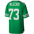Tuec NY.Jets #73 Joe Klecko Mitchell & Ness Kelly Green Legacy Replica Stitched Puhic Jersey