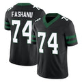 Tuec NY.Jets #74 Olu Fashanu Player Black Limited Legacy Vapor F.U.S.E. Home Game Stitched Jerseys