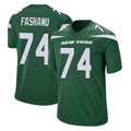 Tuec NY.Jets #74 Olu Fashanu Player Green Home Game Stitched Jerseys