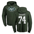 Tuec NY.Jets #74 Olu Fashanu Player Green LOGO Pullover Hoodies Limited Game Stitched Jerseys