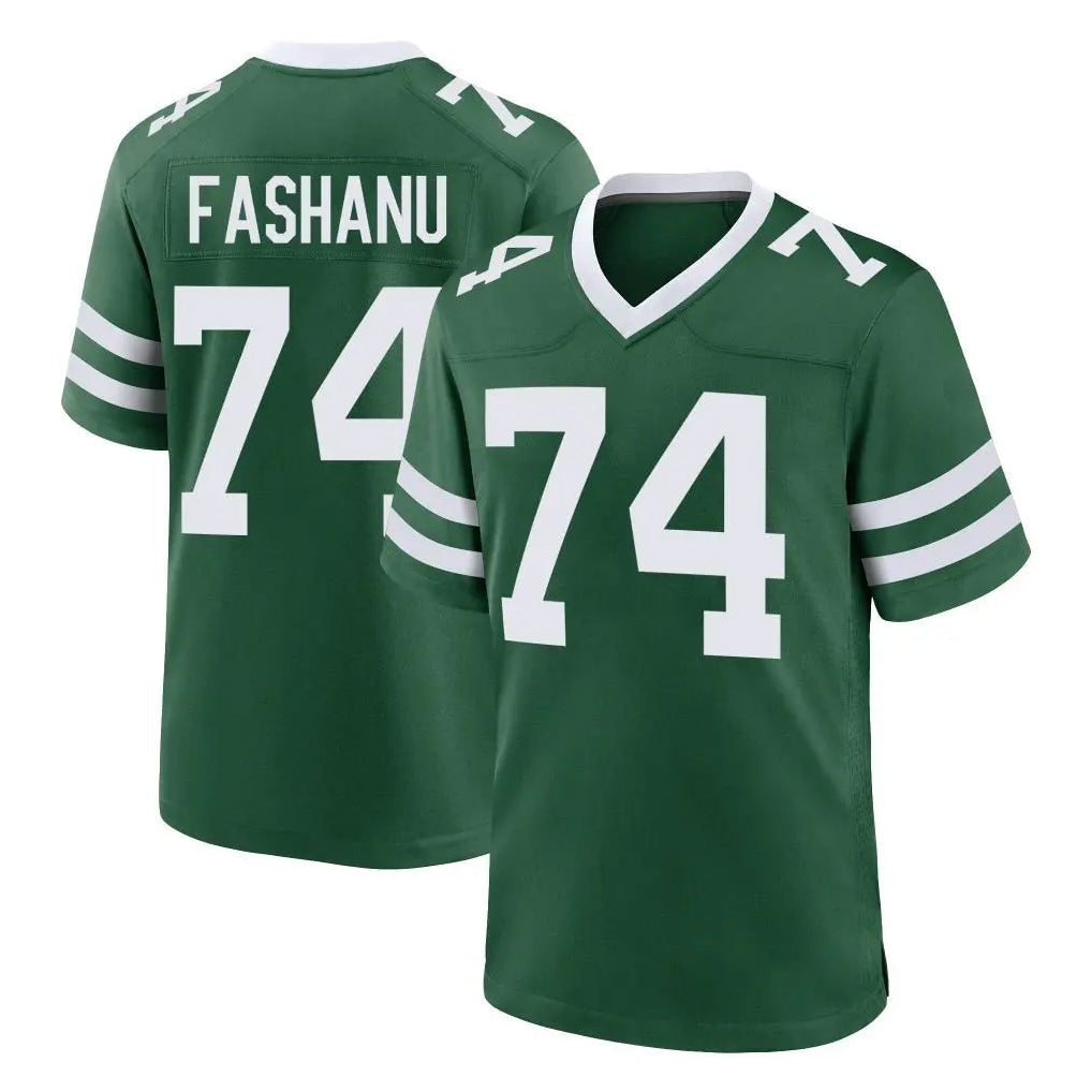 Tuec NY.Jets #74 Olu Fashanu Player Green Legacy Home Game Stitched Jerseys