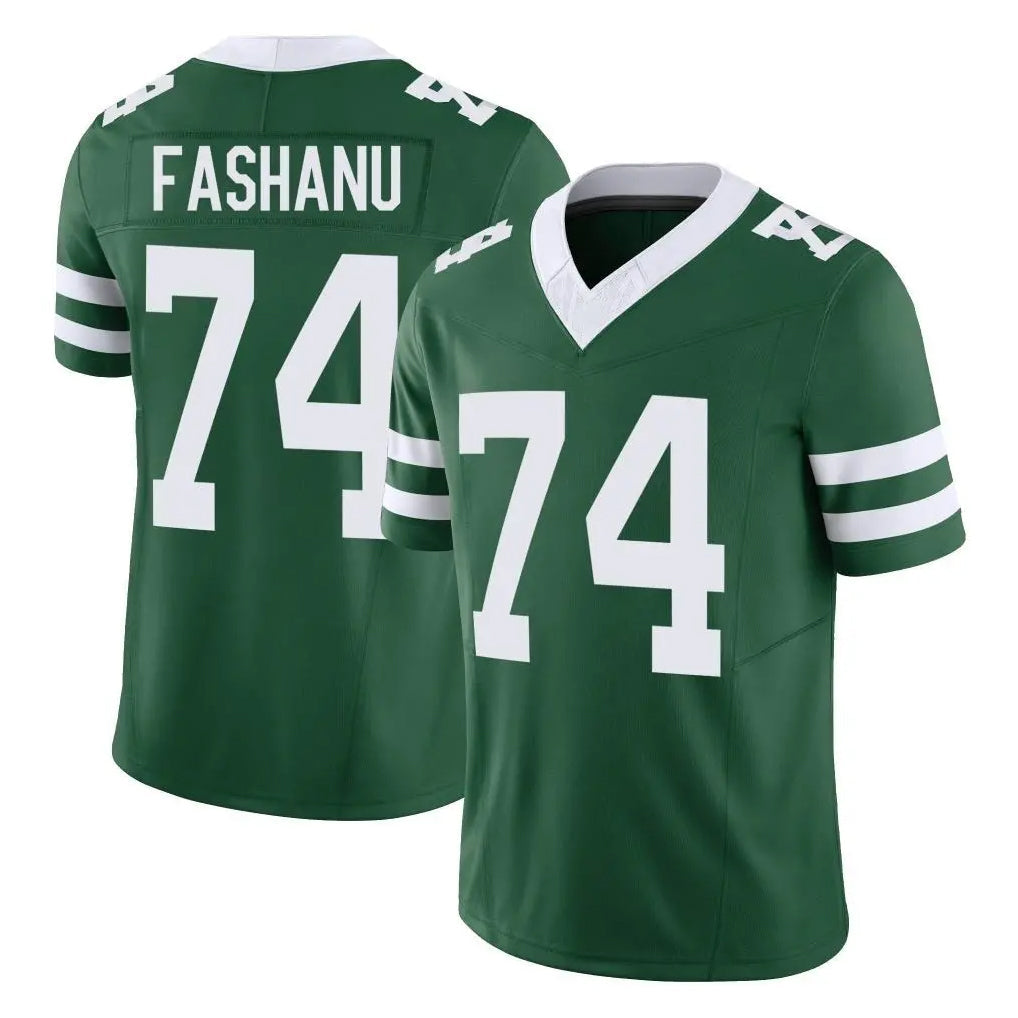 Tuec NY.Jets #74 Olu Fashanu Player Green Legacy Limited Vapor F.U.S.E. Home Game Stitched Jerseys
