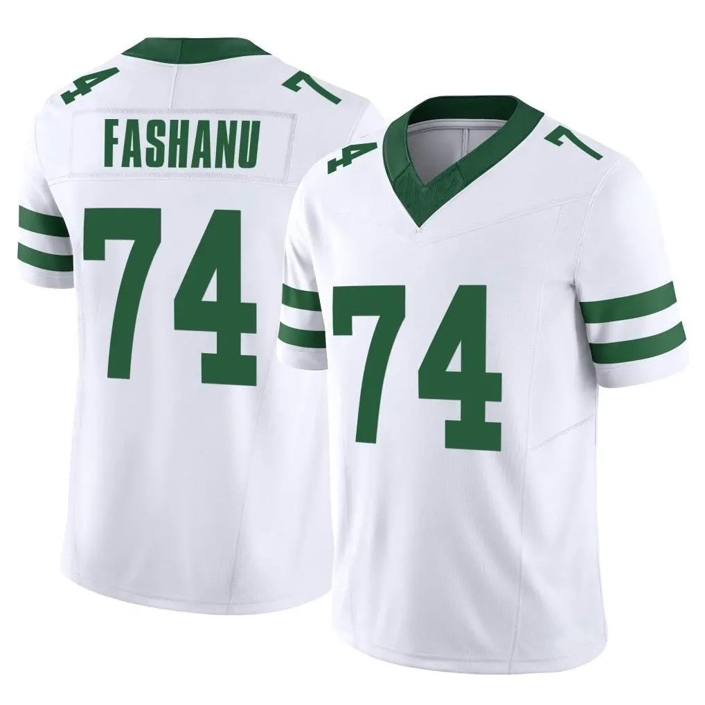 Tuec NY.Jets #74 Olu Fashanu Player White Legacy Limited Vapor F.U.S.E. Home Game Stitched Jerseys