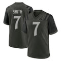 Tuec NY.Jets #7 Geno Smith Player Green 2025 Rivalries Collection Home Game Stitched Jerseys
