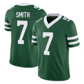 Tuec NY.Jets #7 Geno Smith Player Green Legacy Limited Vapor F.U.S.E. Home Game Stitched Jerseys