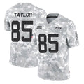 Tuec NY.Jets #85 Mason Taylor Player Arctic Camo Salute to Service Limited Game Stitched Jerseys