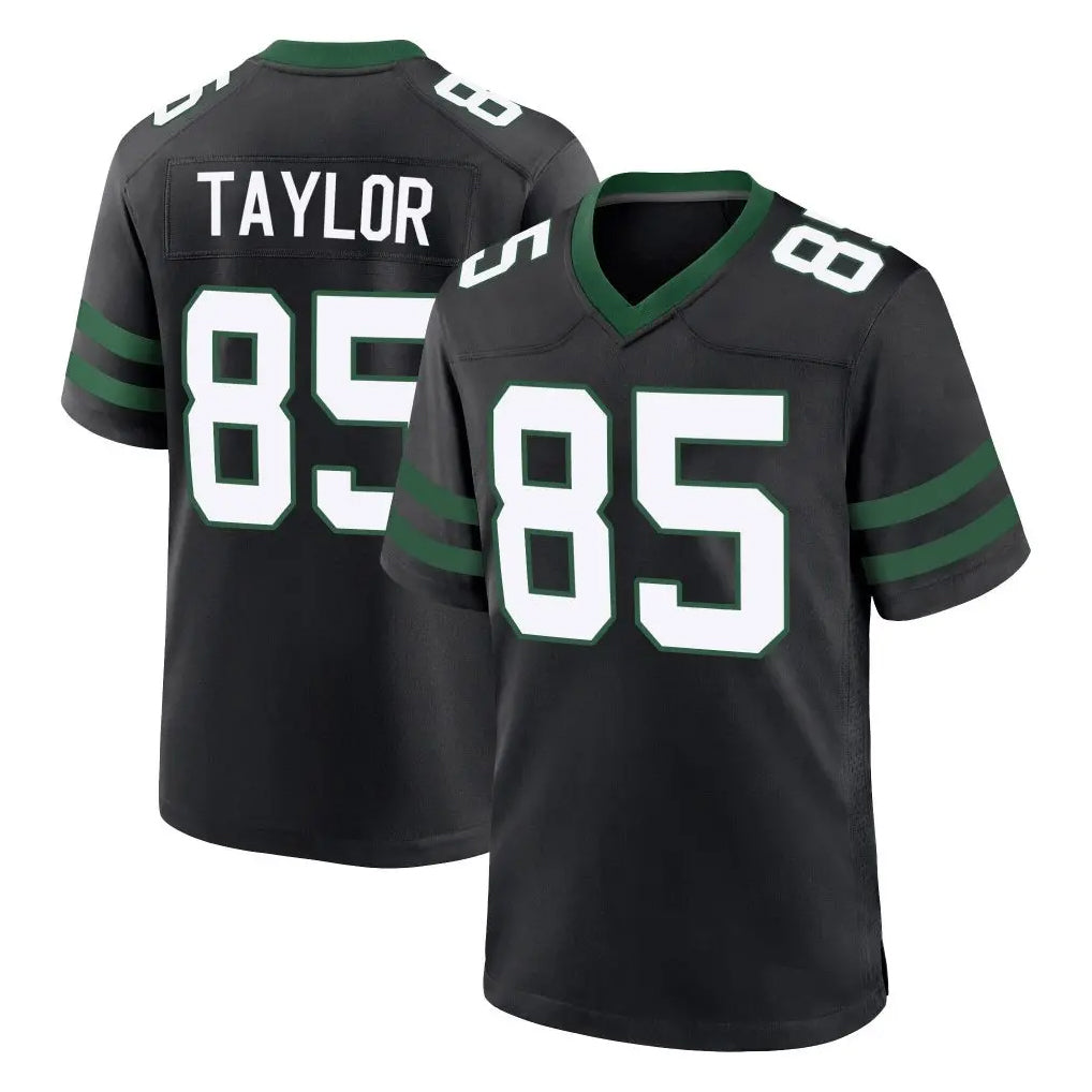 Tuec NY.Jets #85 Mason Taylor Player Black Legacy Home Game Stitched Jerseys