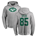 Tuec NY.Jets #85 Mason Taylor Player Gray LOGO Pullover Hoodies Limited Game Stitched Jerseys