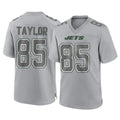 Tuec NY.Jets #85 Mason Taylor Player Gray Limited Atmosphere Fashion Home Game Stitched Jerseys