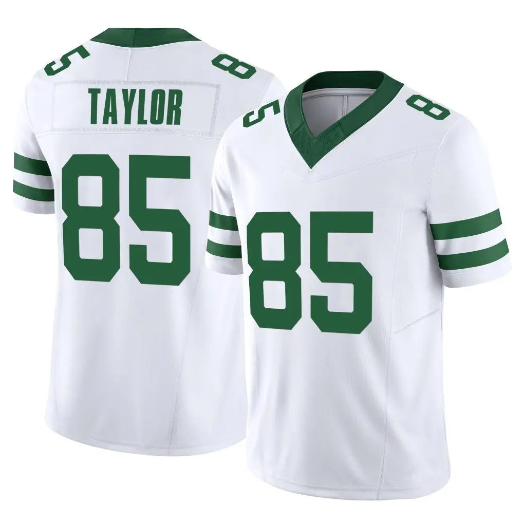 Tuec NY.Jets #85 Mason Taylor Player White Legacy Limited Vapor F.U.S.E. Home Game Stitched Jerseys