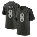 Tuec NY.Jets #8 Andre Cisco Player Green 2025 Rivalries Collection Home Game Stitched Jerseys