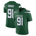 Tuec NY.Jets #91 Jowon Briggs Player Green Limited Vapor Home Game Stitched Jerseys