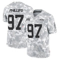 Tuec NY.Jets #97 Harrison Phillips Player Arctic Camo Salute to Service Limited Game Stitched Jerseys