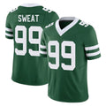 Tuec NY.Jets #99 T'Vondre Sweat Player Green Legacy Limited Vapor F.U.S.E. Home Game Stitched Jerseys