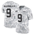 Tuec NY.Jets #9 Will McDonald IV Player Arctic Camo Salute to Service Limited Game Stitched Jerseys