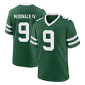 Tuec NY.Jets #9 Will McDonald IV Player Green Legacy Home Game Stitched Jerseys