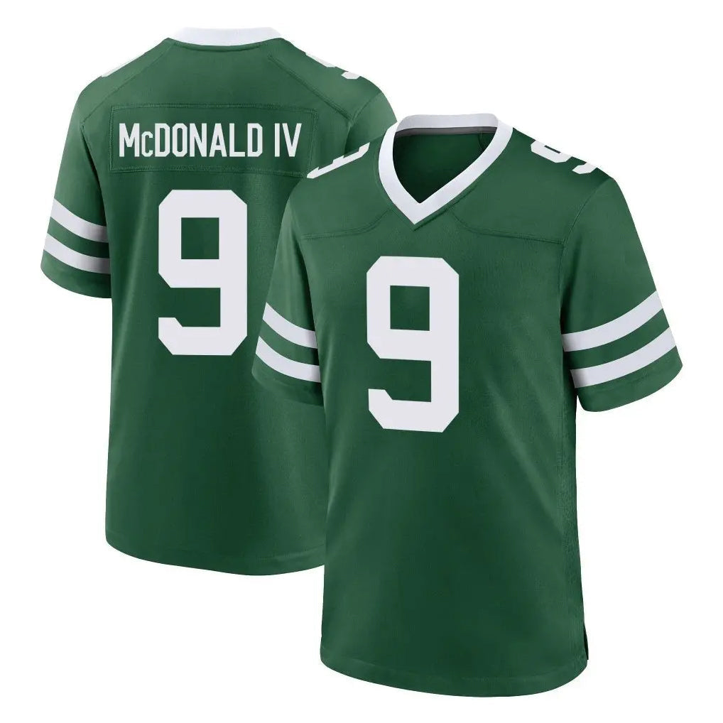 Tuec NY.Jets #9 Will McDonald IV Player Green Legacy Home Game Stitched Jerseys