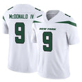 Tuec NY.Jets #9 Will McDonald IV Player White Limited Vapor F.U.S.E. Home Game Stitched Jerseys