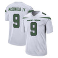 Tuec NY.Jets #9 Will McDonald IV Player White Spotlight Home Game Stitched Jerseys