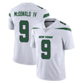 Tuec NY.Jets #9 Will McDonald IV Player White Spotlight Limited Vapor Home Game Stitched Jerseys