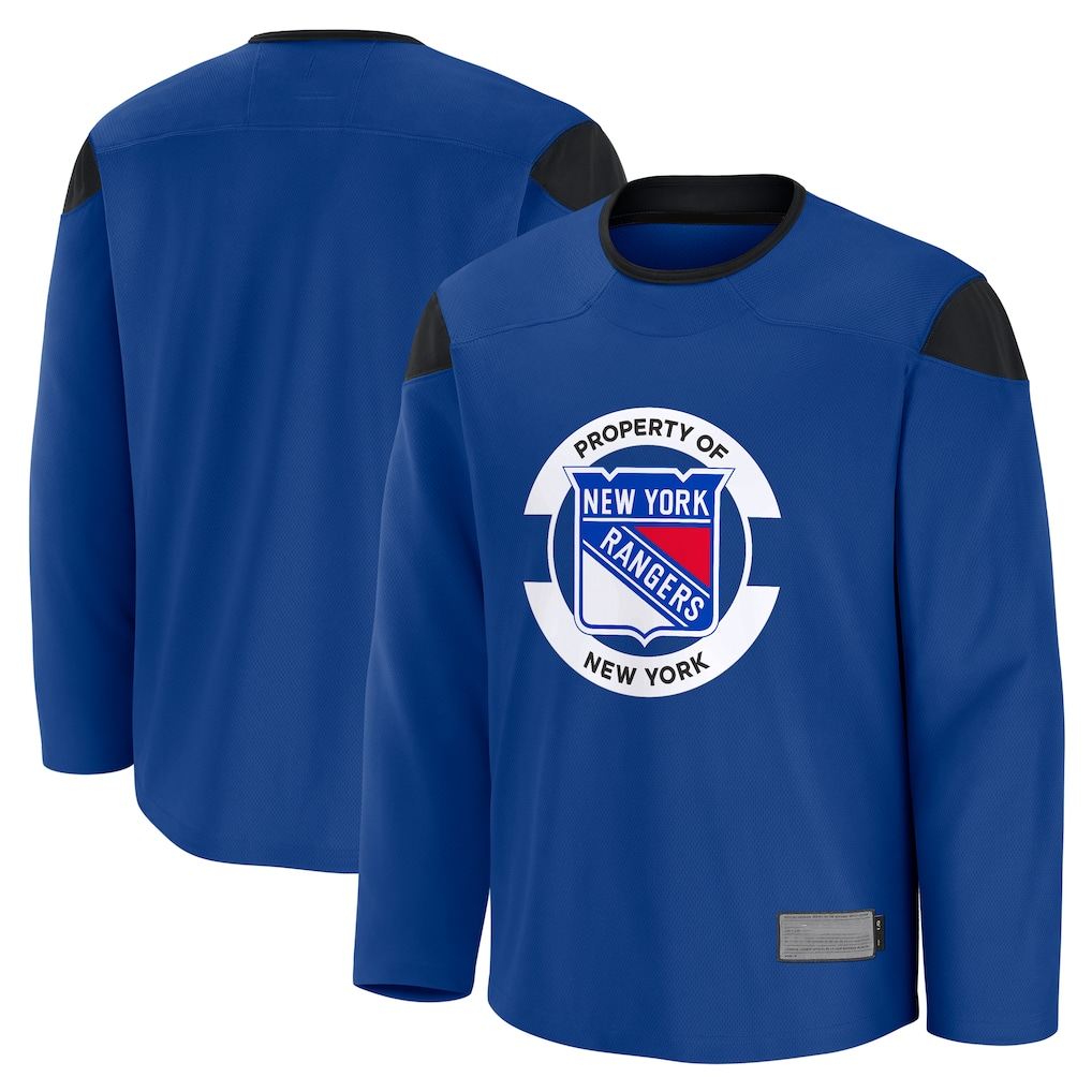 Tuec NY.Rangers Blue Practice Jerseys