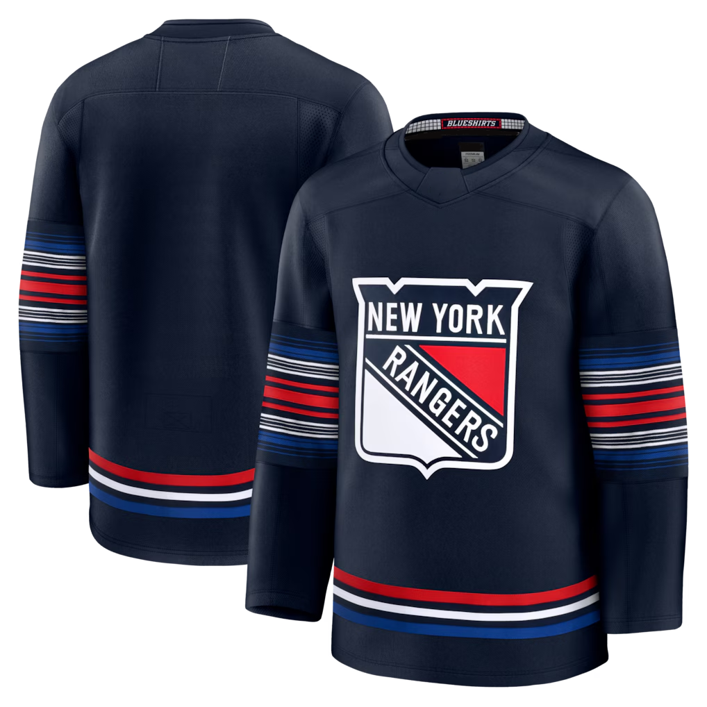 Tuec NY.Rangers Navy Alternate Premium Jerseys