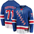 Tuec NY.Rangers #71 Juuso Parssinen Blue Home Breakaway Jerseys
