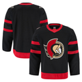 Tuec O.Senators Black Home Authentic Pro Jerseys