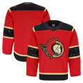 Tuec O.Senators Red Alternate Authentic Pro Jerseys