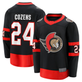 Tuec O.Senators #24 Dylan Cozens Black Home Breakaway Jerseys