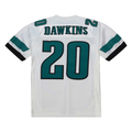 Tuec P.Eagles 1996 #20 Brian Dawkins Mitchell & Ness White Authentic Throwback Retired Player Stitched Puhic Jersey