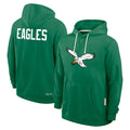Tuec P.Eagles Green Pullover Hoodies Home Game Blank Player Stitched Jerseys