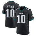 Tuec P.Eagles #10 Braden Mann Player Black Game Home Stitched Jerseys