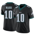 Tuec P.Eagles #10 Braden Mann Player Black Limited Vapor F.U.S.E. Home Game Stitched Jerseys