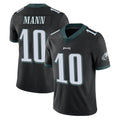 Tuec P.Eagles #10 Braden Mann Player Black Limited Vapor Untouchable Home Game Stitched Jerseys