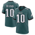 Tuec P.Eagles #10 Braden Mann Player Green Home Game Stitched Jerseys