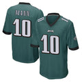 Tuec P.Eagles #10 Braden Mann Player Team Color Green Home Game Stitched Jerseys
