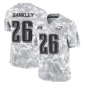 Tuec P.Eagles #26 Saquon Barkley Player Arctic Camo Salute to Service Limited Game Stitched Jerseys