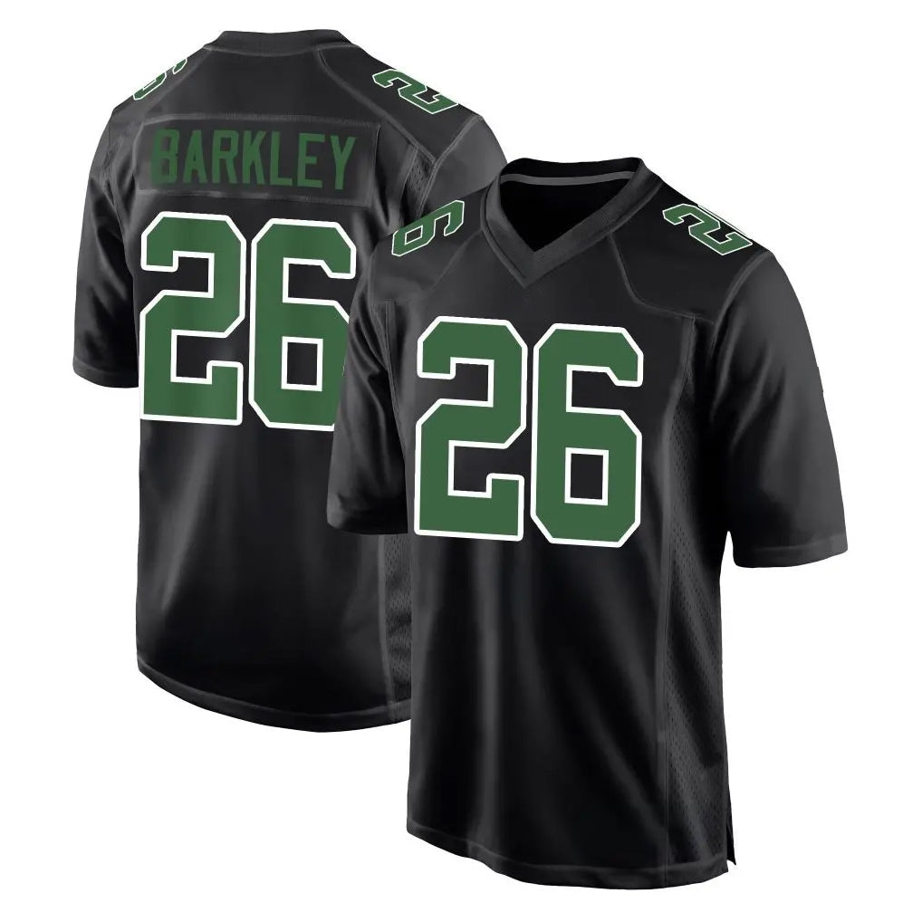 Tuec P.Eagles #26 Saquon Barkley Player Carbon Green Fashion Home Game Stitched Jerseys