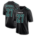 Tuec P.Eagles #27 Quinyon Mitchell Player Carbon Black Fashion Home Game Stitched Jerseys