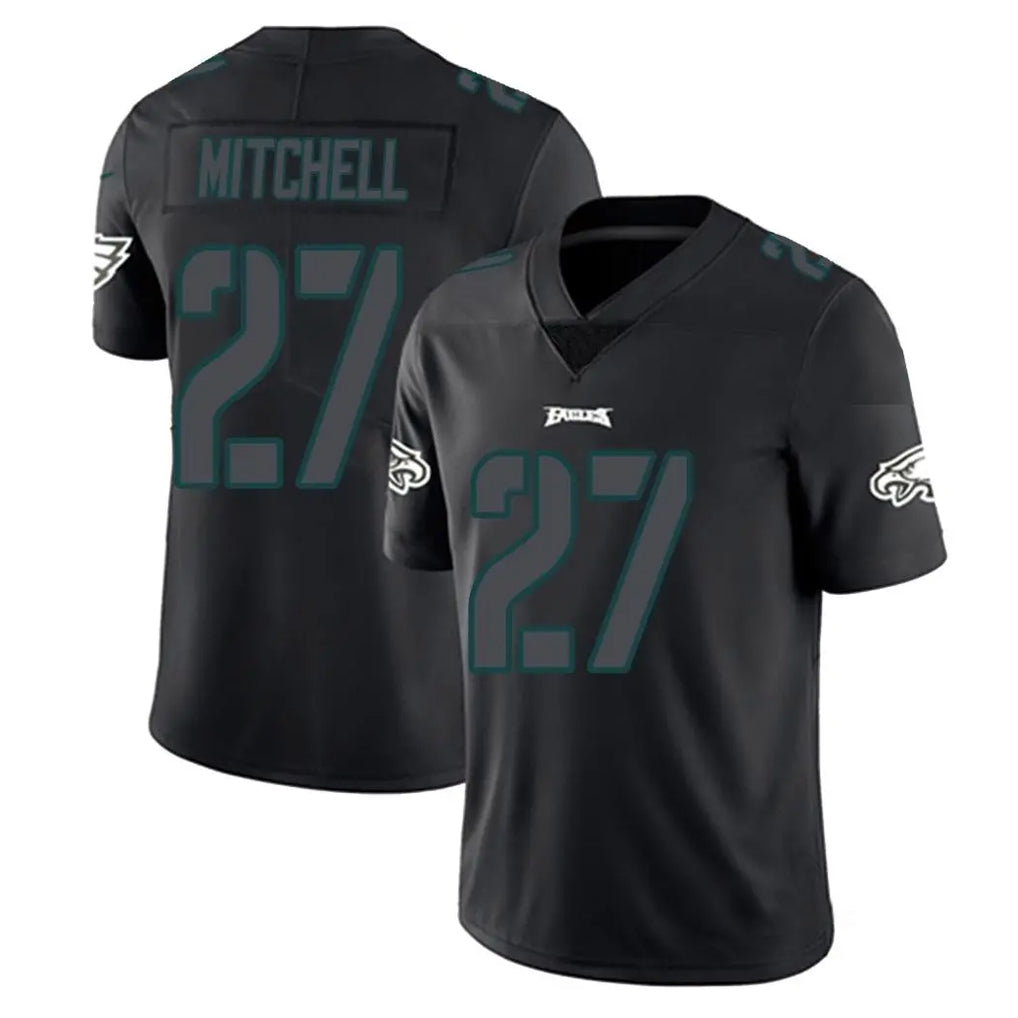 Tuec P.Eagles #27 Quinyon Mitchell Player Limited Black Impact Home Game Stitched Jerseys