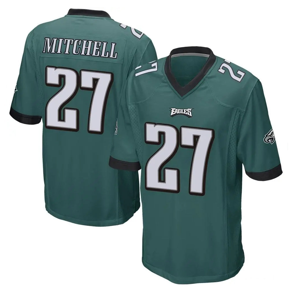 Tuec P.Eagles #27 Quinyon Mitchell Player Team Color Green Home Game Stitched Jerseys