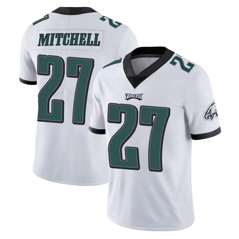 Tuec P.Eagles #27 Quinyon Mitchell Player White Limited Vapor Untouchable Home Game Stitched Jerseys