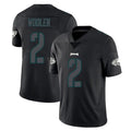 Tuec P.Eagles #2 Riq Woolen Player Limited Black Impact Home Game Stitched Jerseys