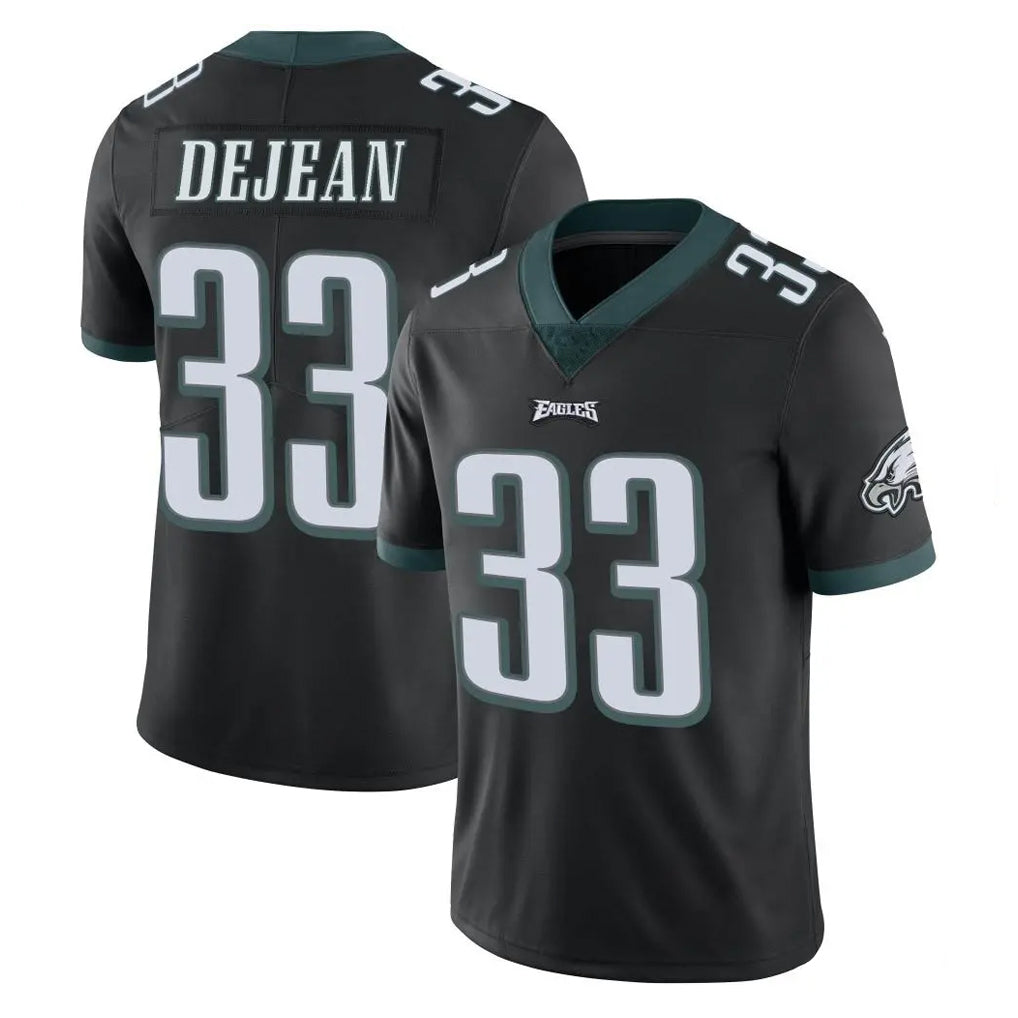 Tuec P.Eagles #33 Cooper DeJean Player Black Limited Vapor Untouchable Home Game Stitched Jerseys